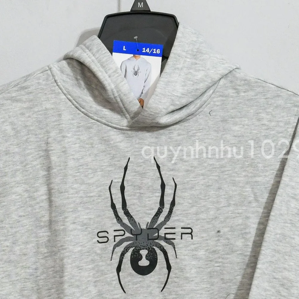 NWT Spyder Hoodie Youth boys in  GRAY